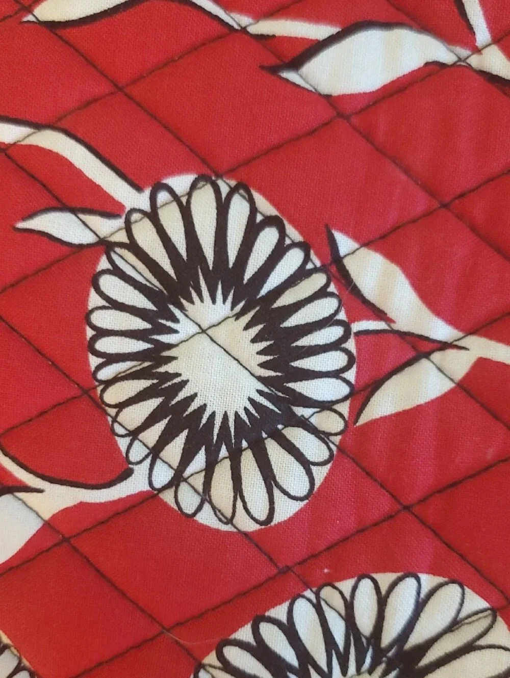 Vera Bradley ♥️ Makeup Organizer Red Floral Hook with lots of compartments